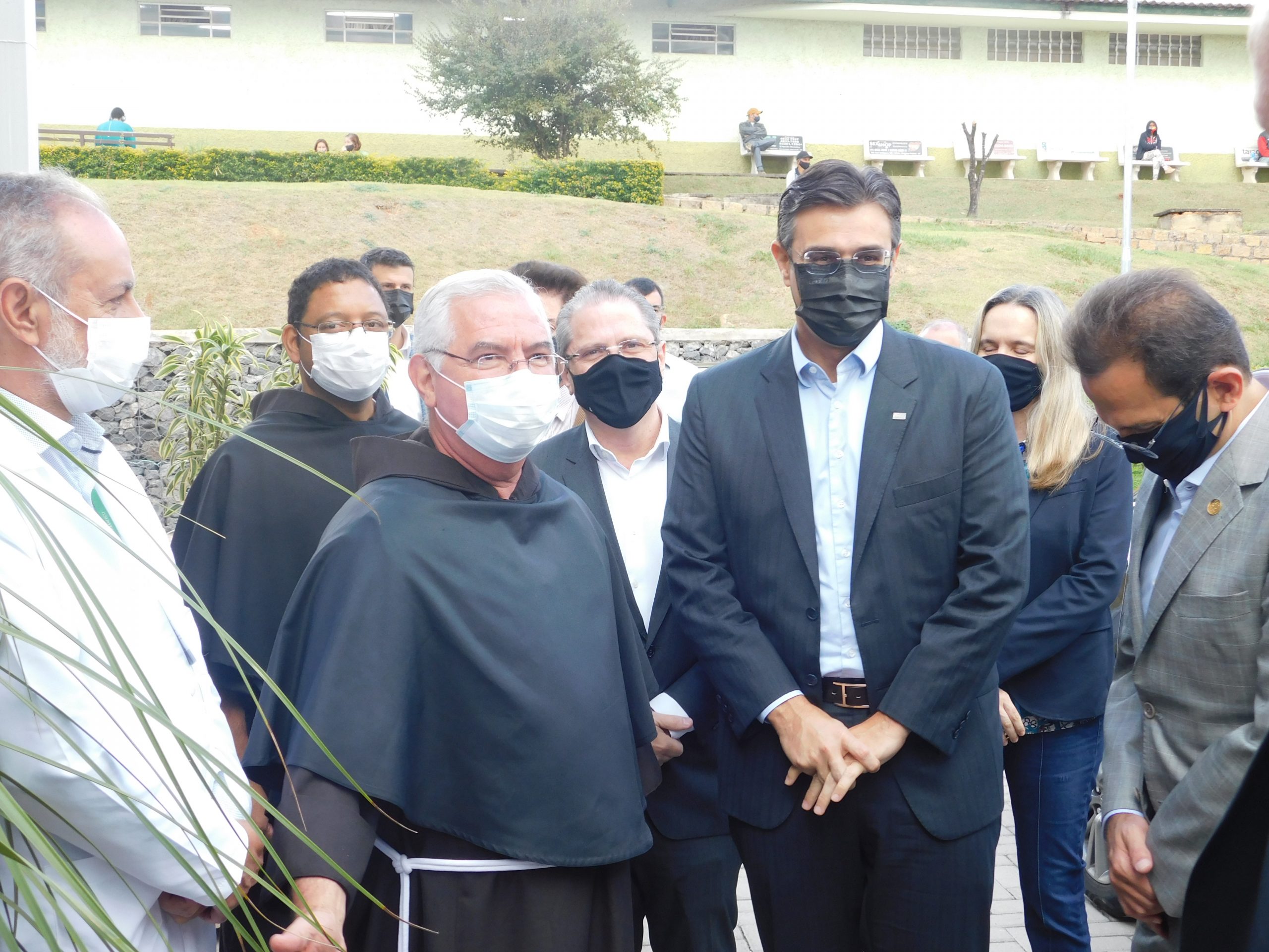 Vice-governador Rodrigo Garcia e Secretário Dr. Jean Gorinchteyn visitam a Radioterapia