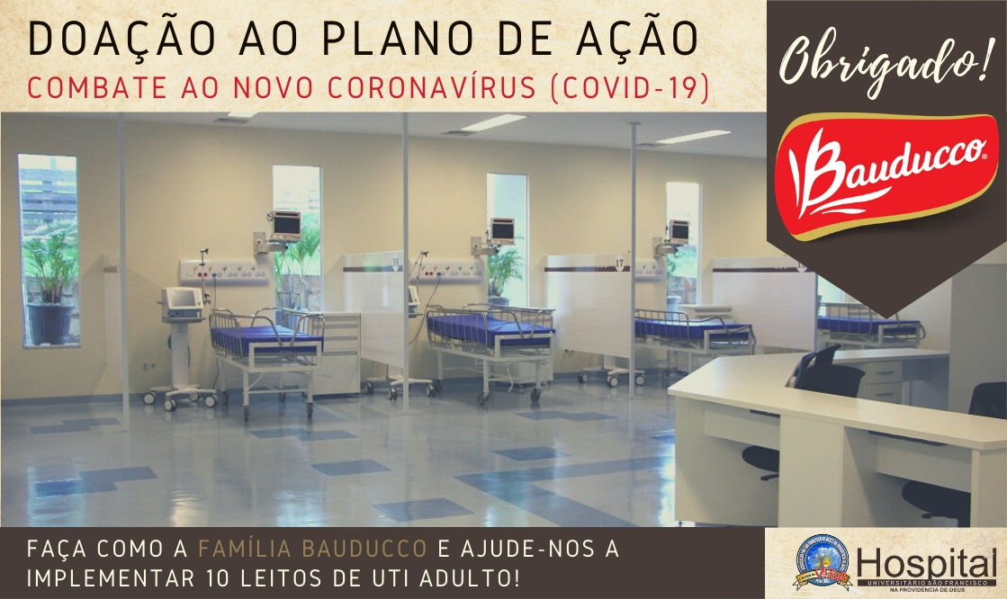 Parceira da ALSF, Bauducco realiza doação ao plano de ação em combate ao Novo Coronavírus (COVID-19)