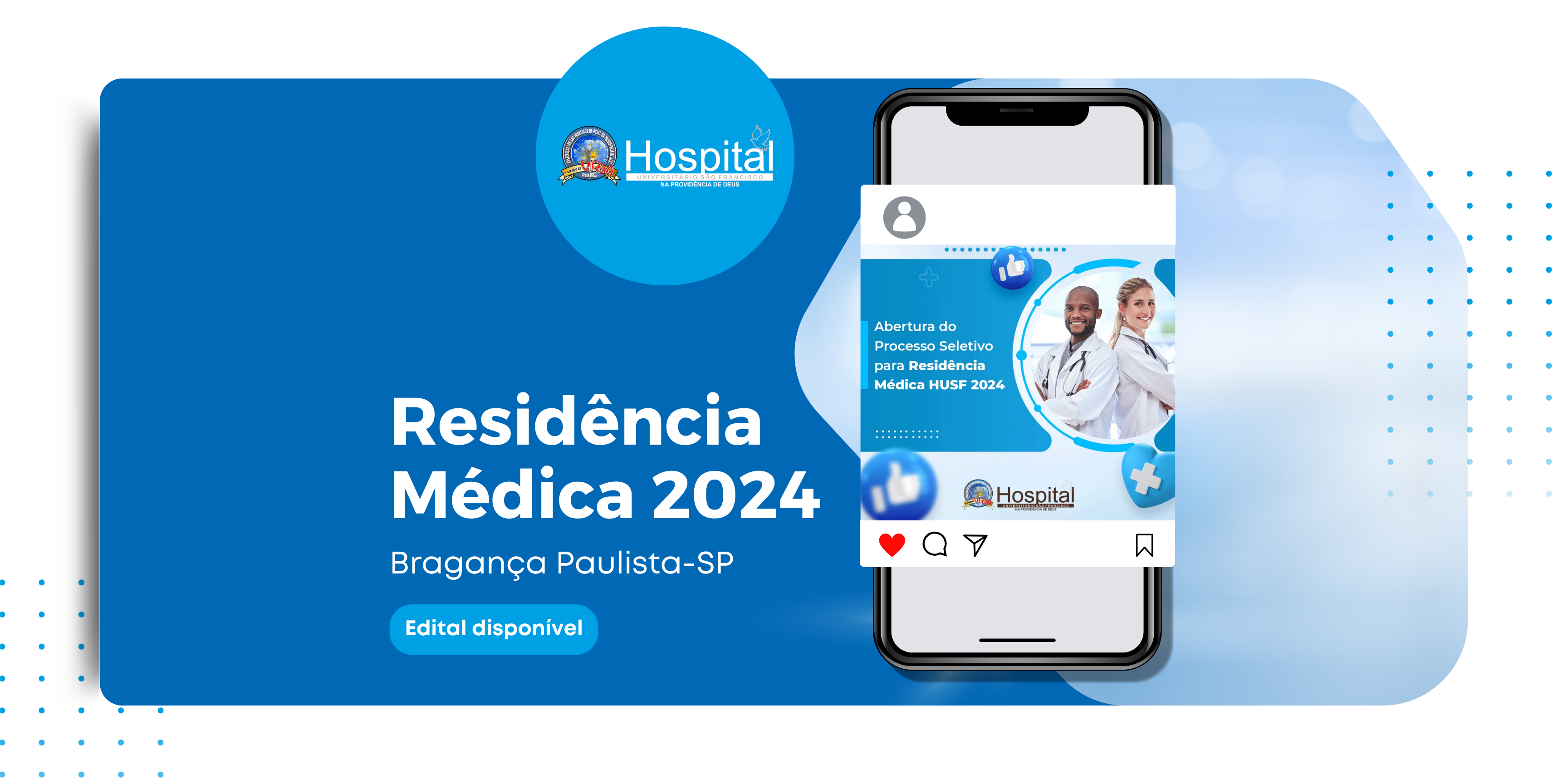 Aprimore seu futuro na Medicina! Inscrições abertas para a Residência Médica do HUSF 2024