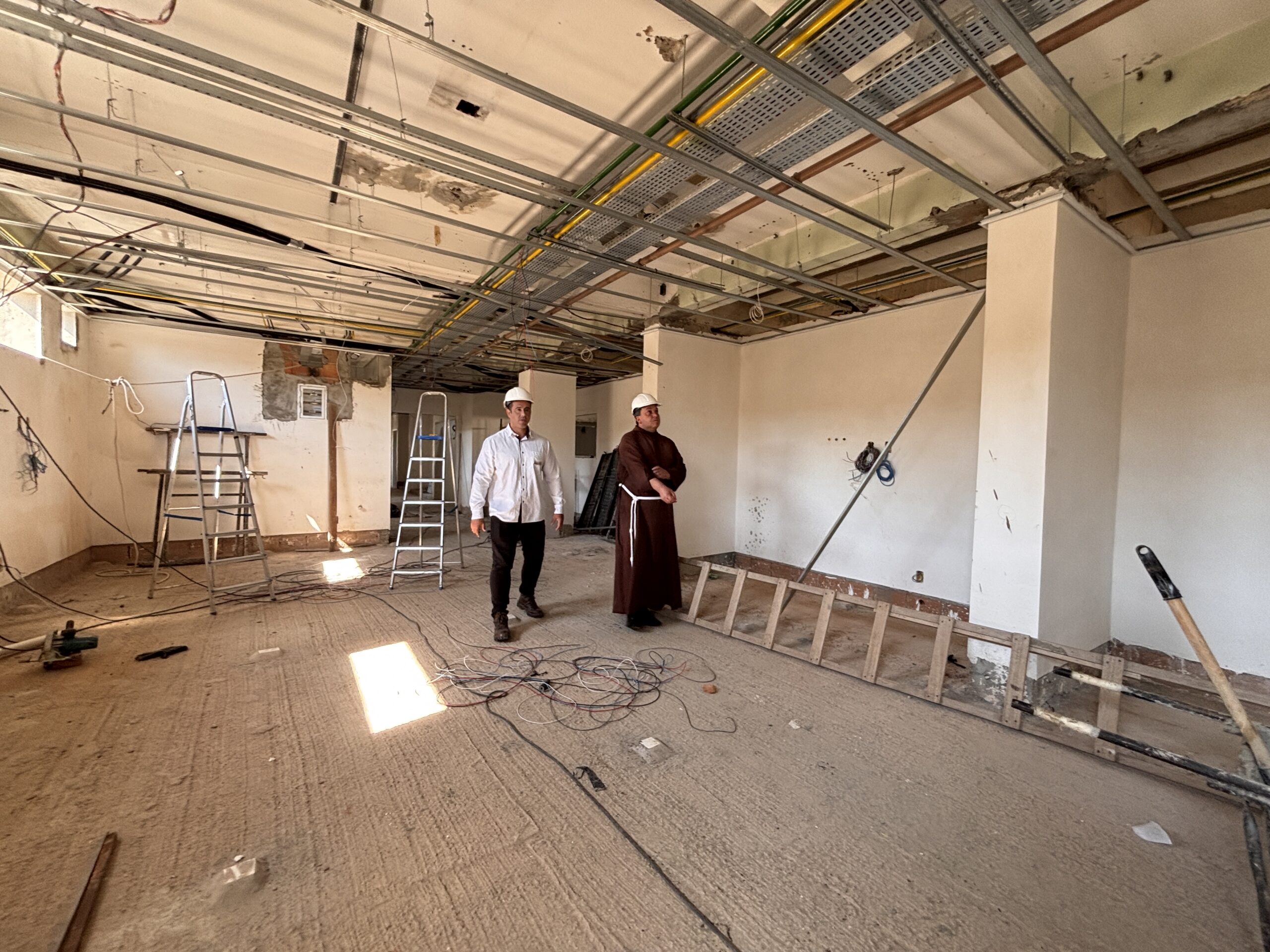 H. U. São Francisco: obra da nova UTI Neonatal, Intermediária e Pediátrica atinge 70% de execução e entra em fase final